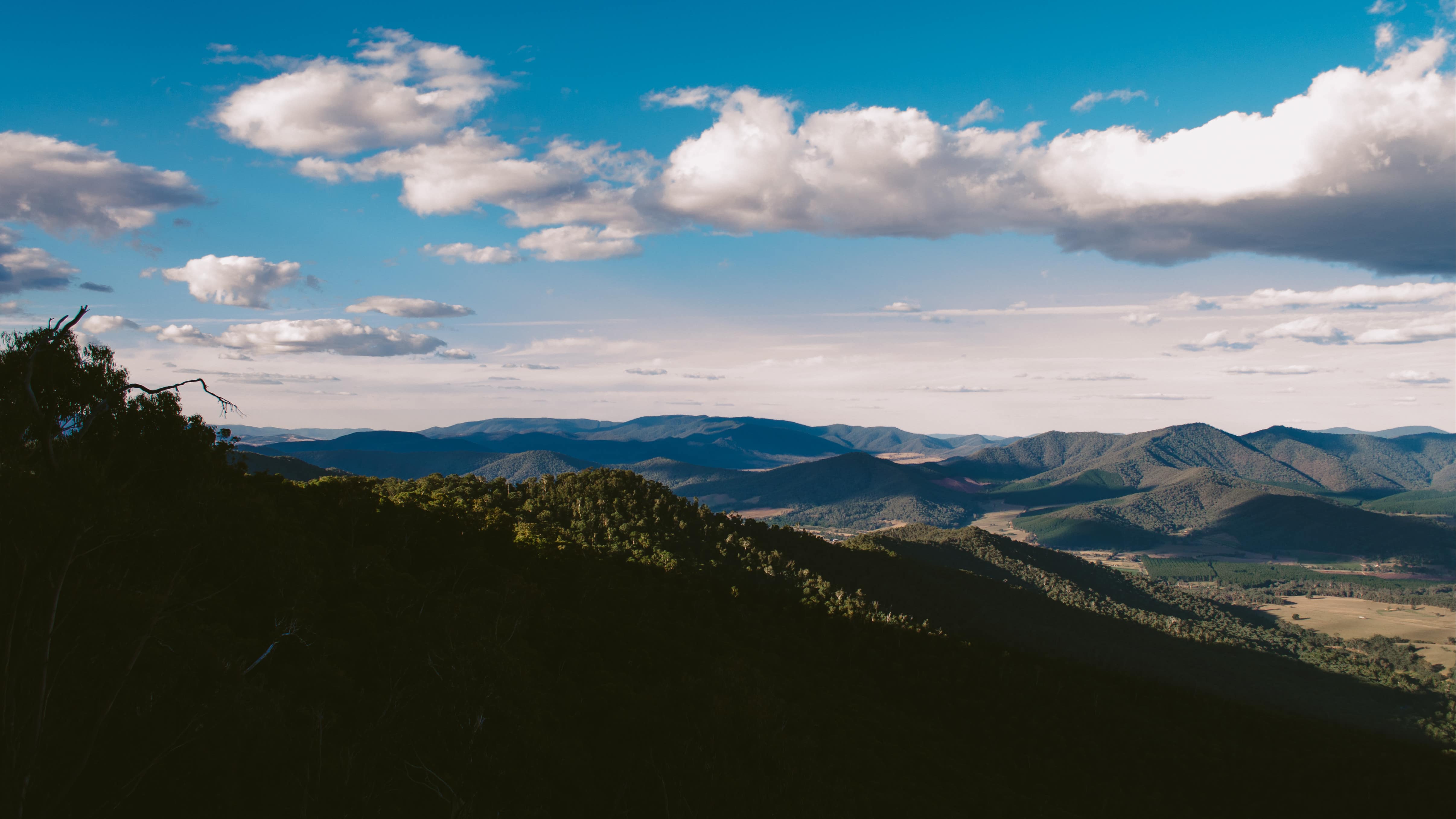 Mt Buffalo chalets with spectacular mountain vistas
