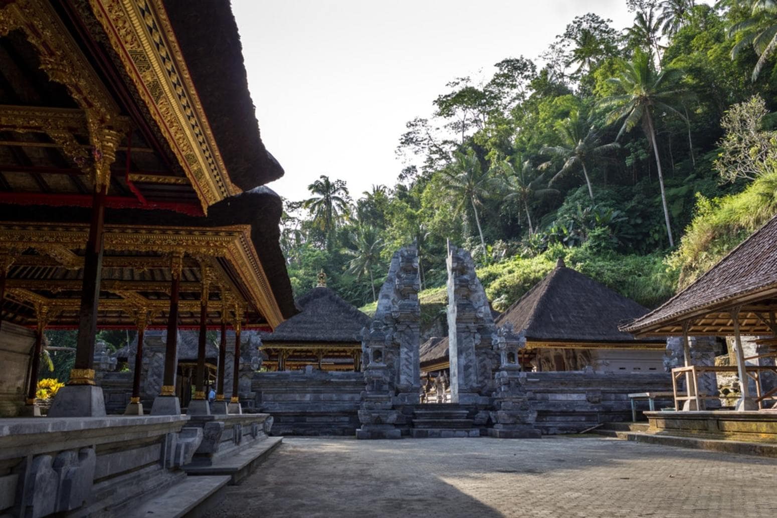 A typical Balinese-style temple