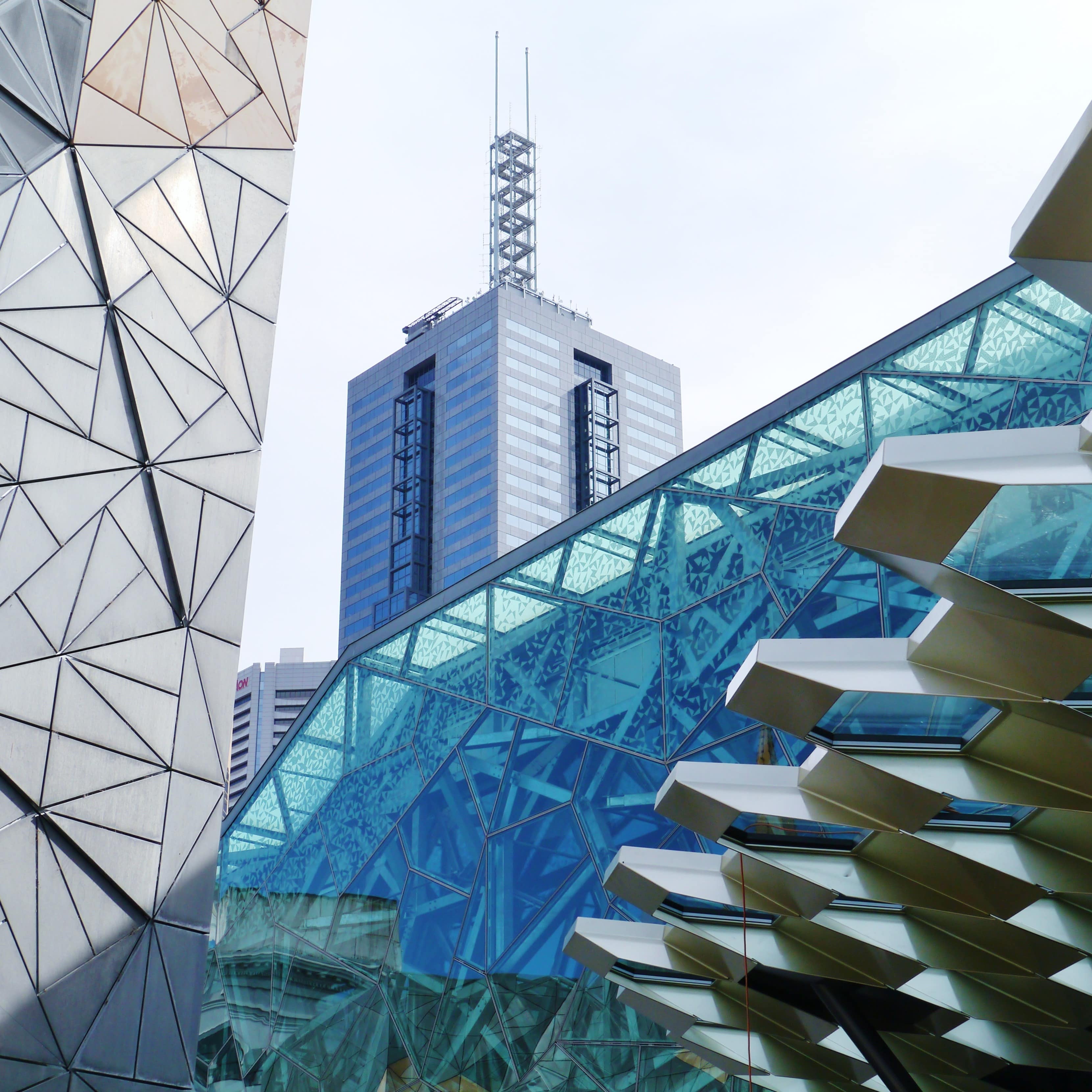 Modern Architecture on Federation Square