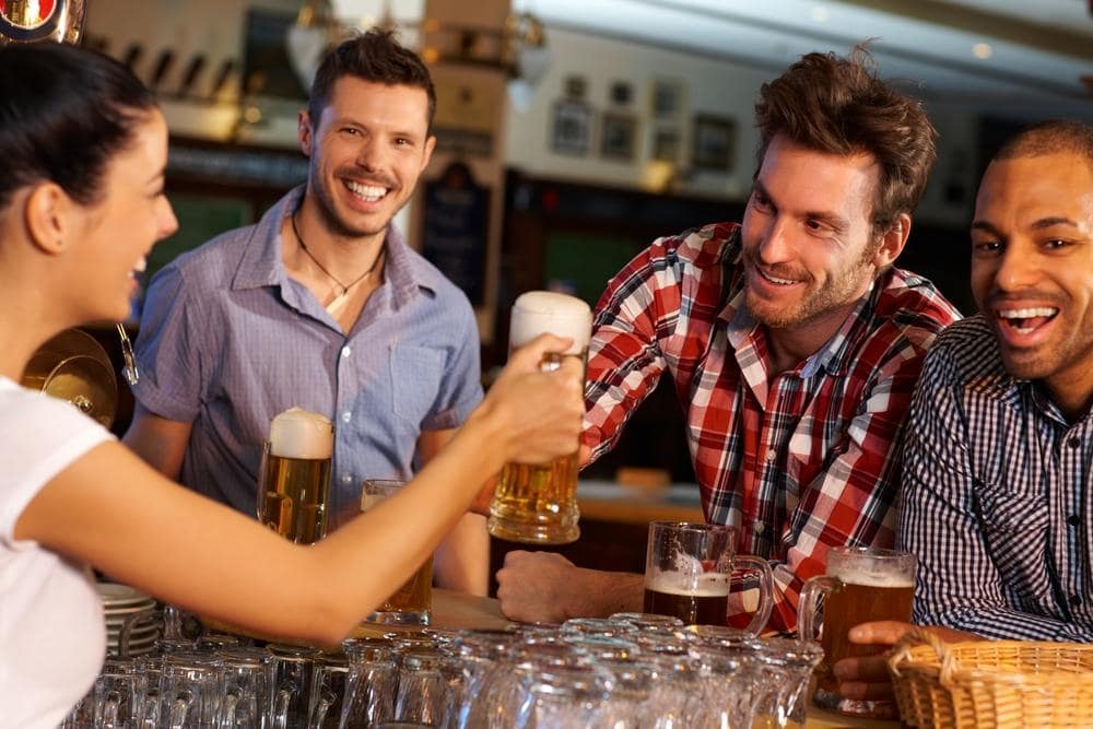 tour the breweries - breweries in Mornington Peninsula Australia men friends drinking beer