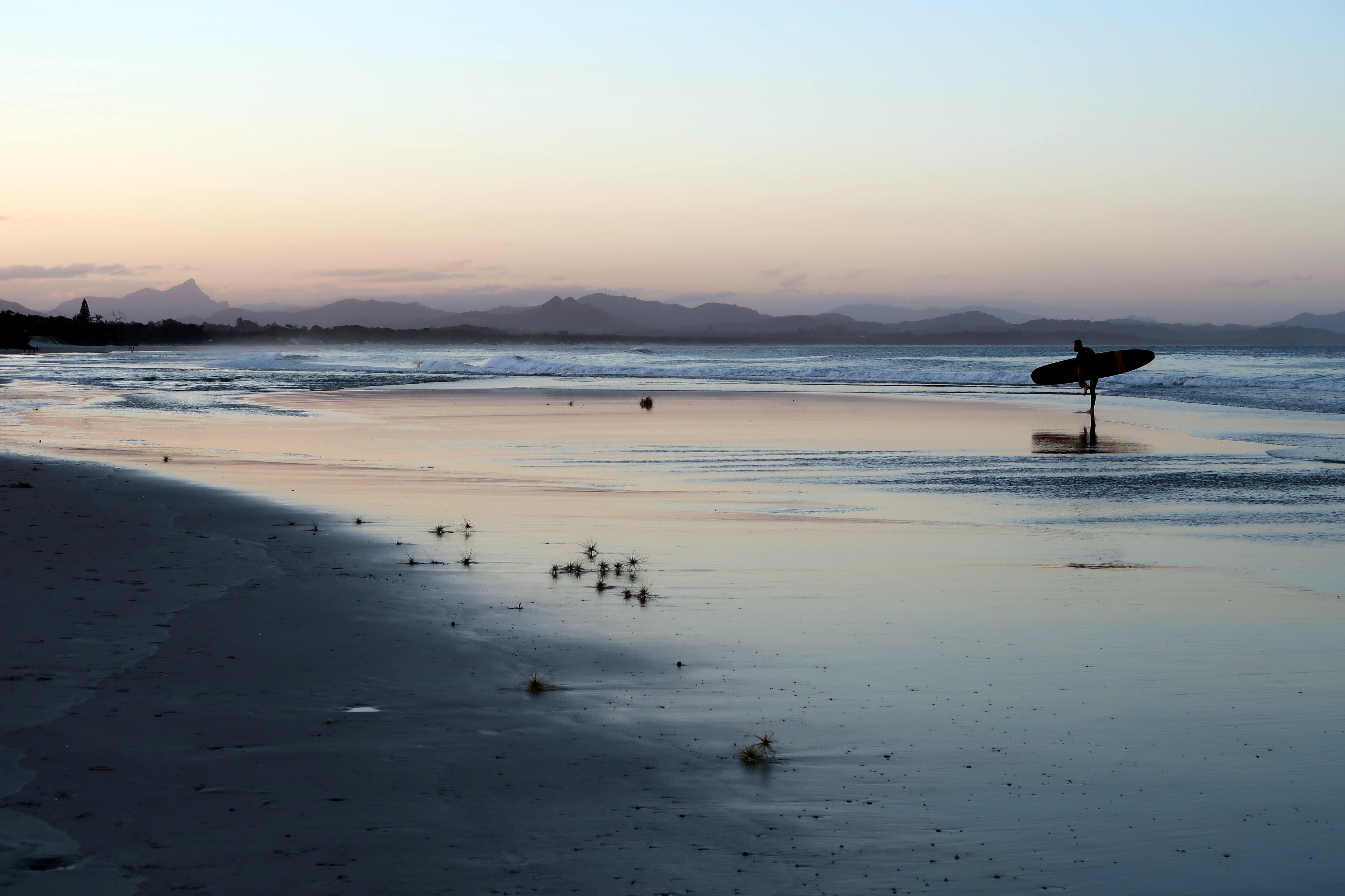 byron bay beaches - Belongil Beach Byron Bay Australia - © 2017 Bex Walton