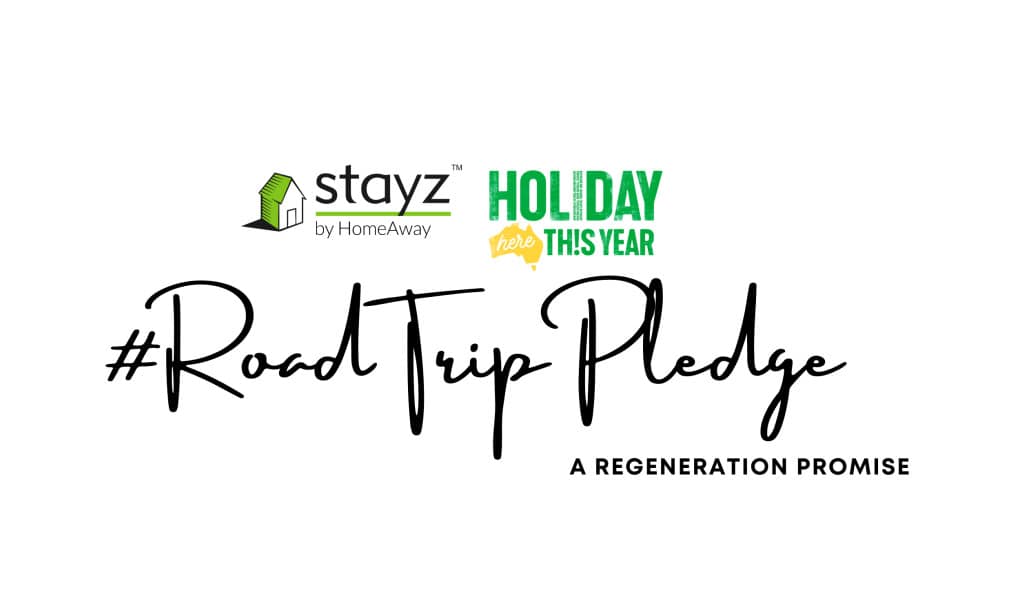 Stayz #RoadTripPledge logo