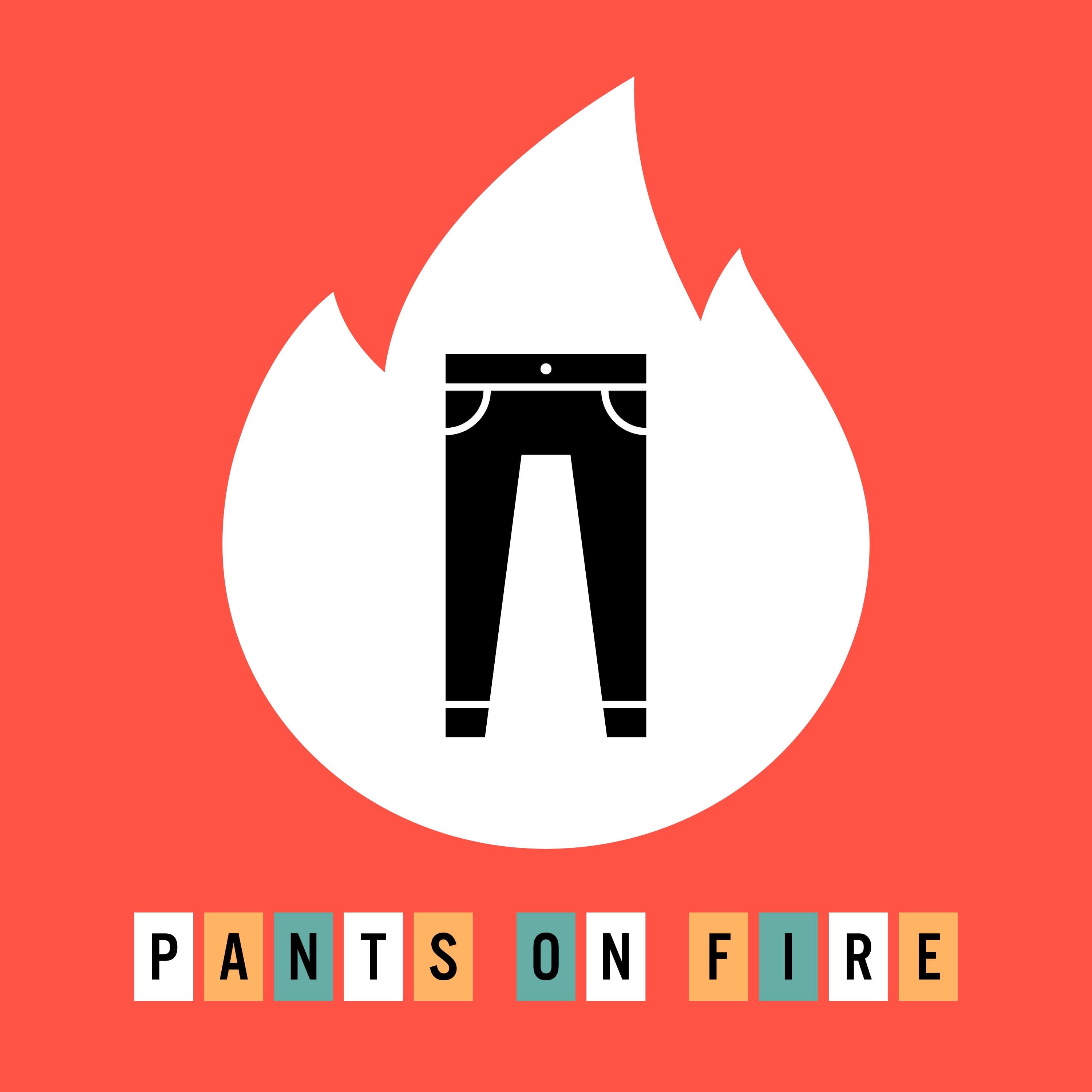 Pants on fire logo