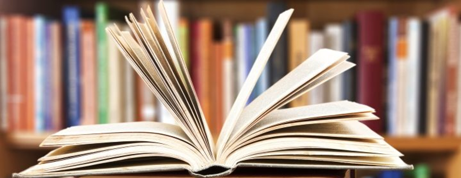 picture of a book with the pages fanned out