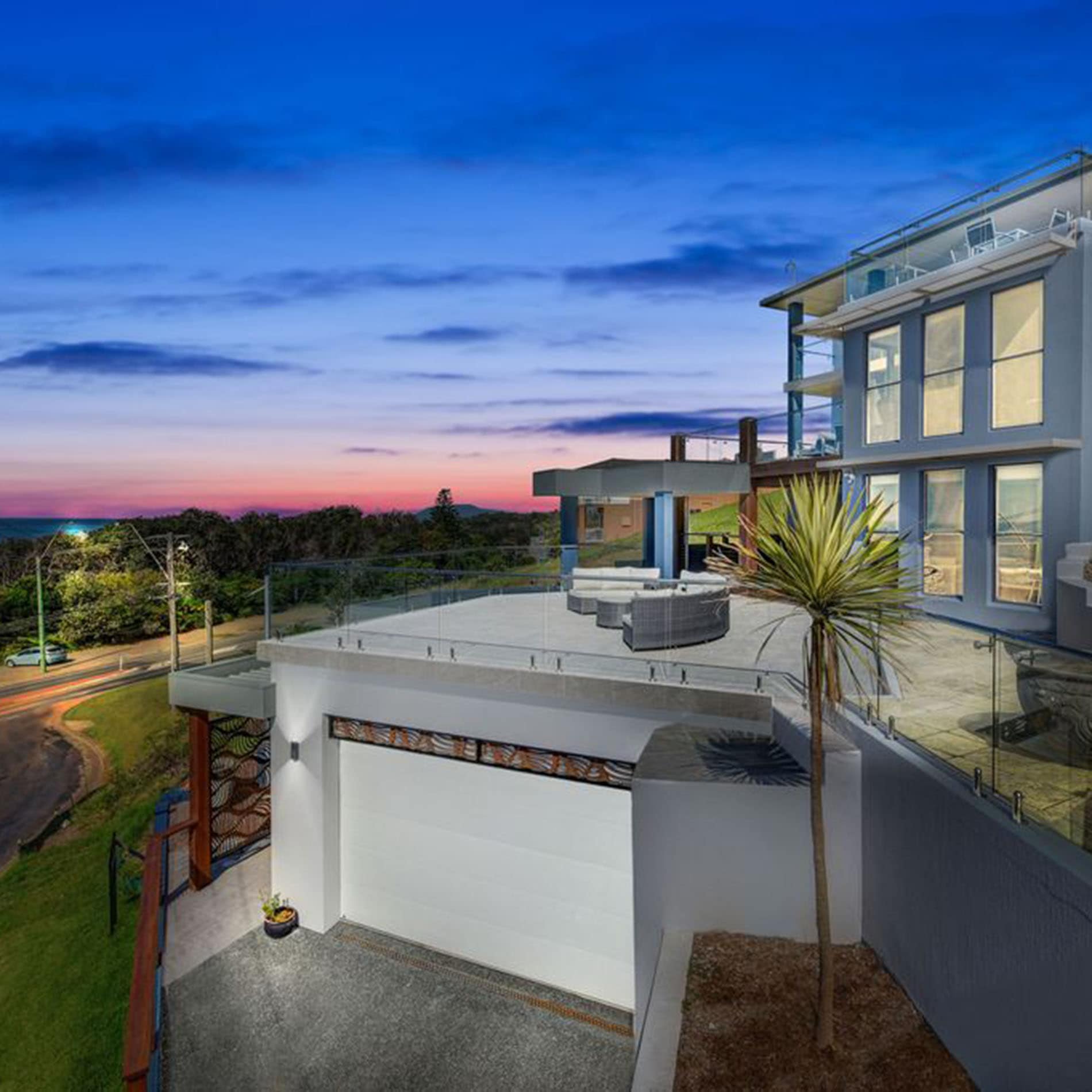 Casa Bella oceanfront home on Lighthouse Beach