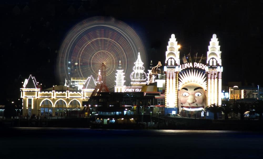 things to do with kids in sydney at night - Luna Park