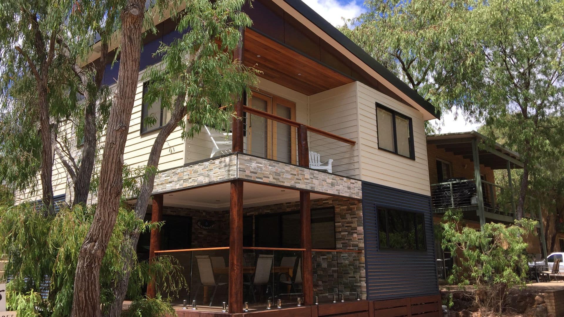 See lagoons, falls, islands, reefs and bays from WA chalets