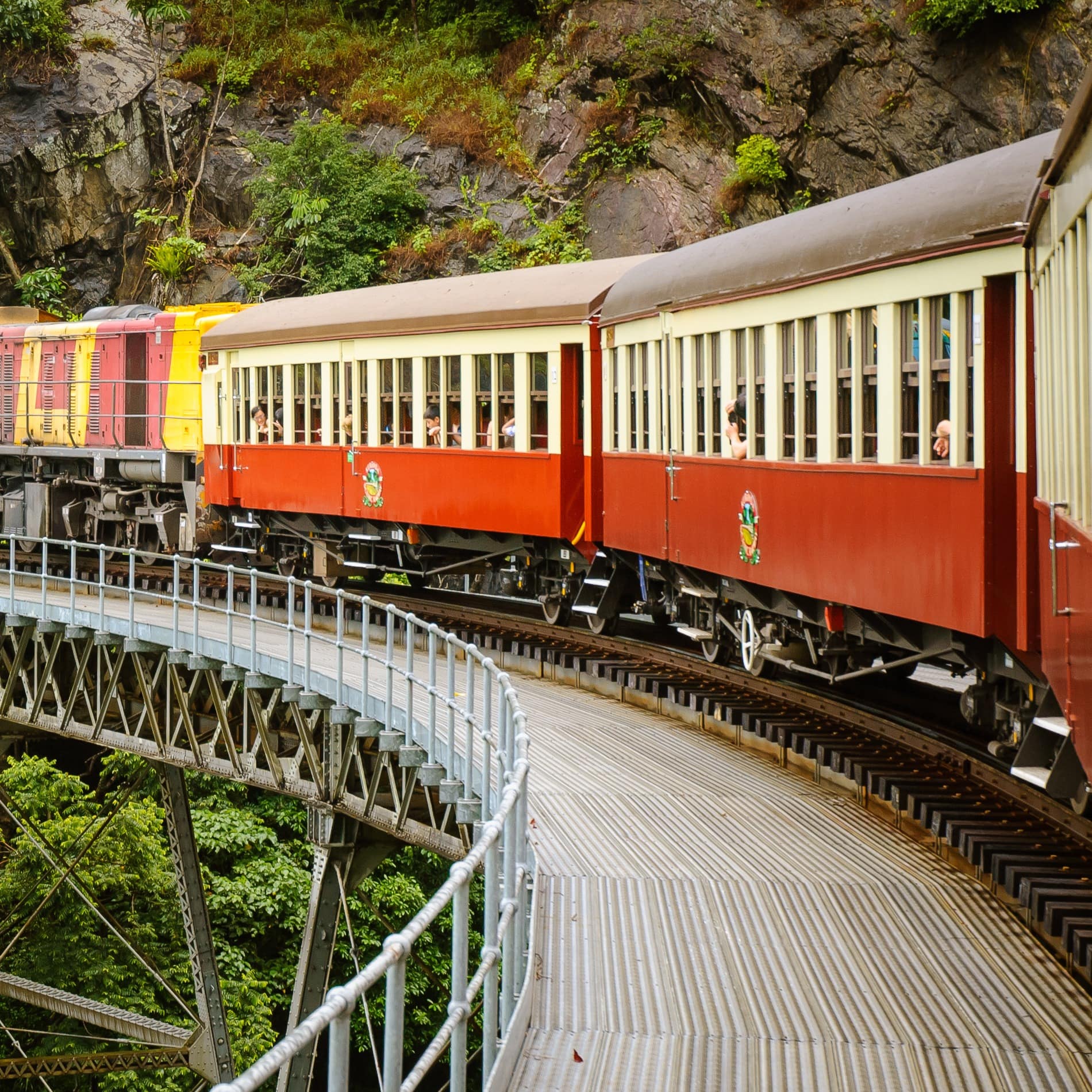 Scenic train, Queensland, Australia