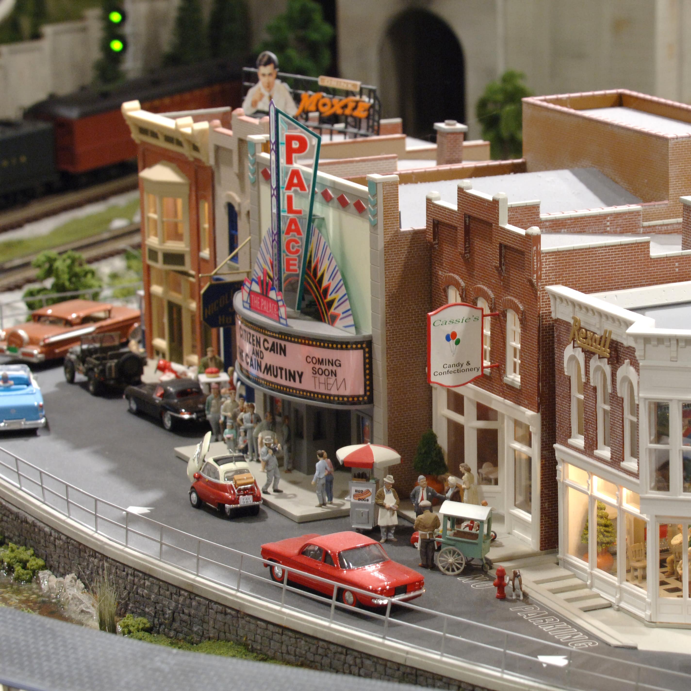 Miniature model town
