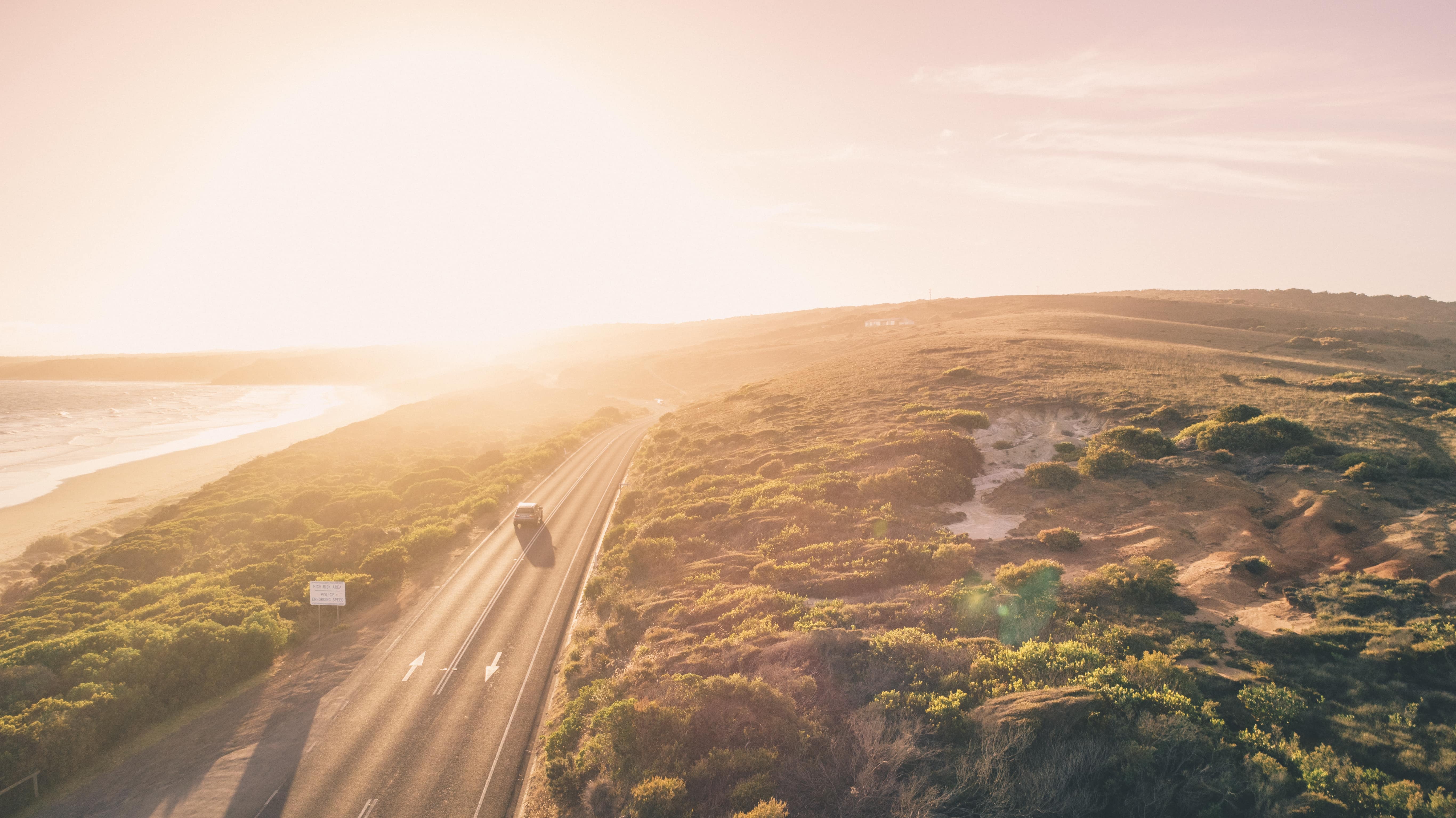 Road trip through Australia