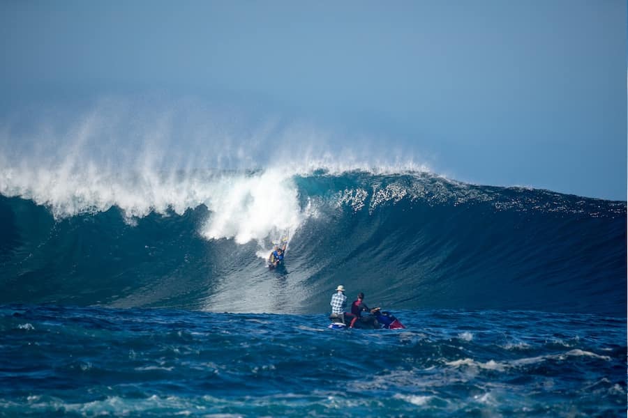 Watch big wave surfing in Maui from your couch
