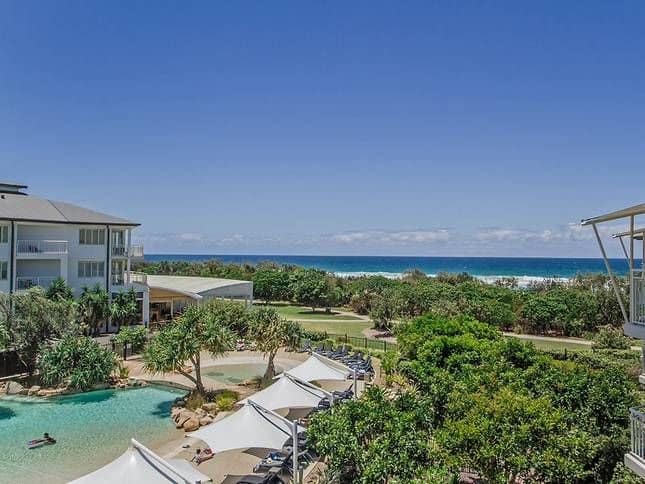 Luxury on Salt Beach: modern beach style apartment.